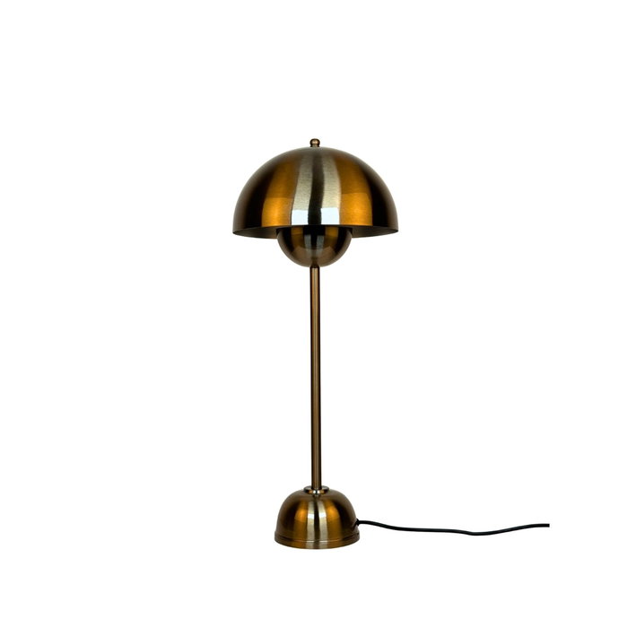 Opviq Lámpara de Mesa de Metal Color Antigüedad Opviq Lámpara de Mesa de Metal Color Antigüedad